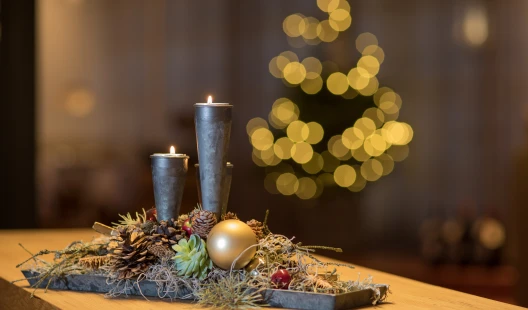 Juledekoration på Color Hotel Skagen